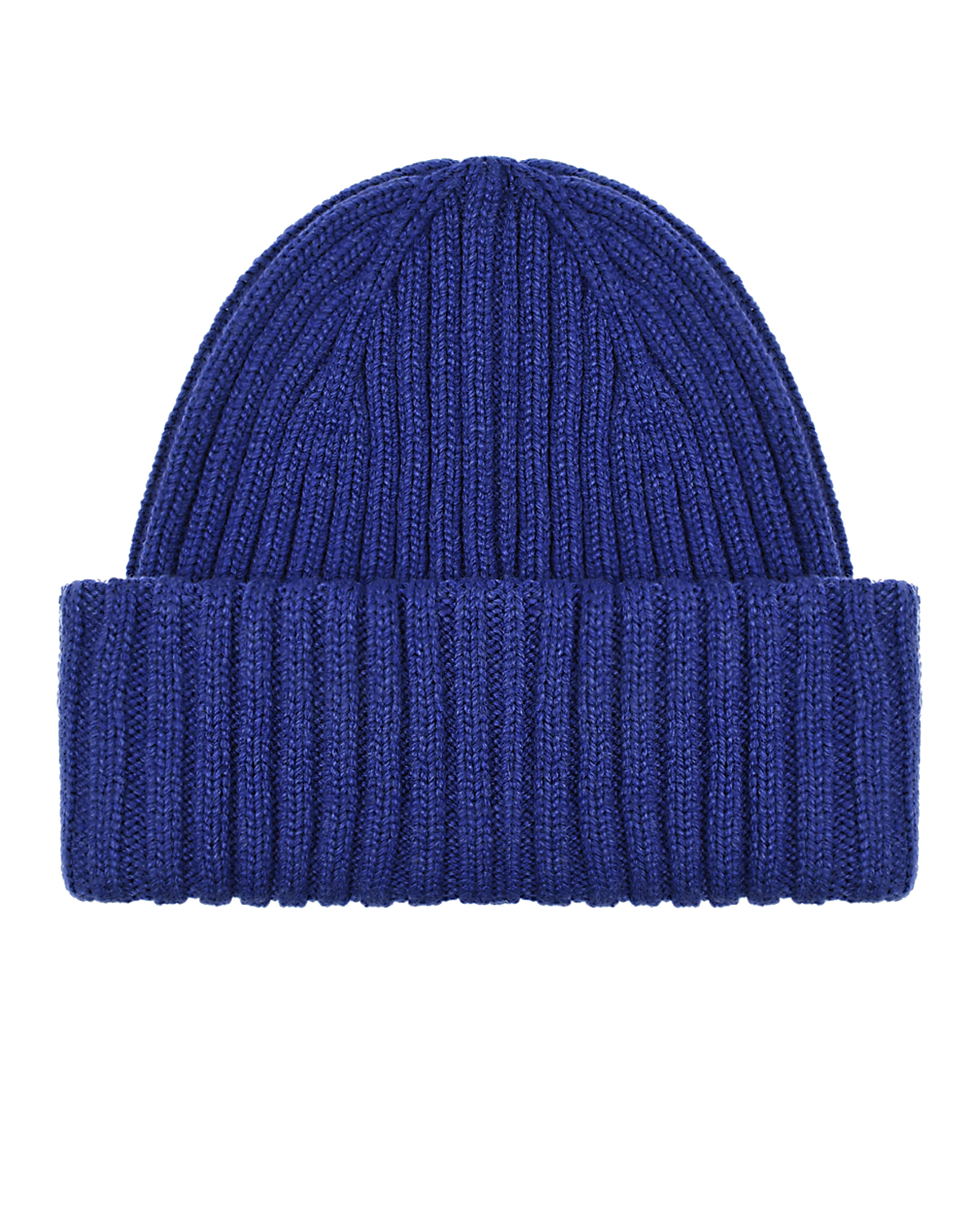 Синяя шапка с отворотом Chobi детская, размер 55, цвет синий - фото 1