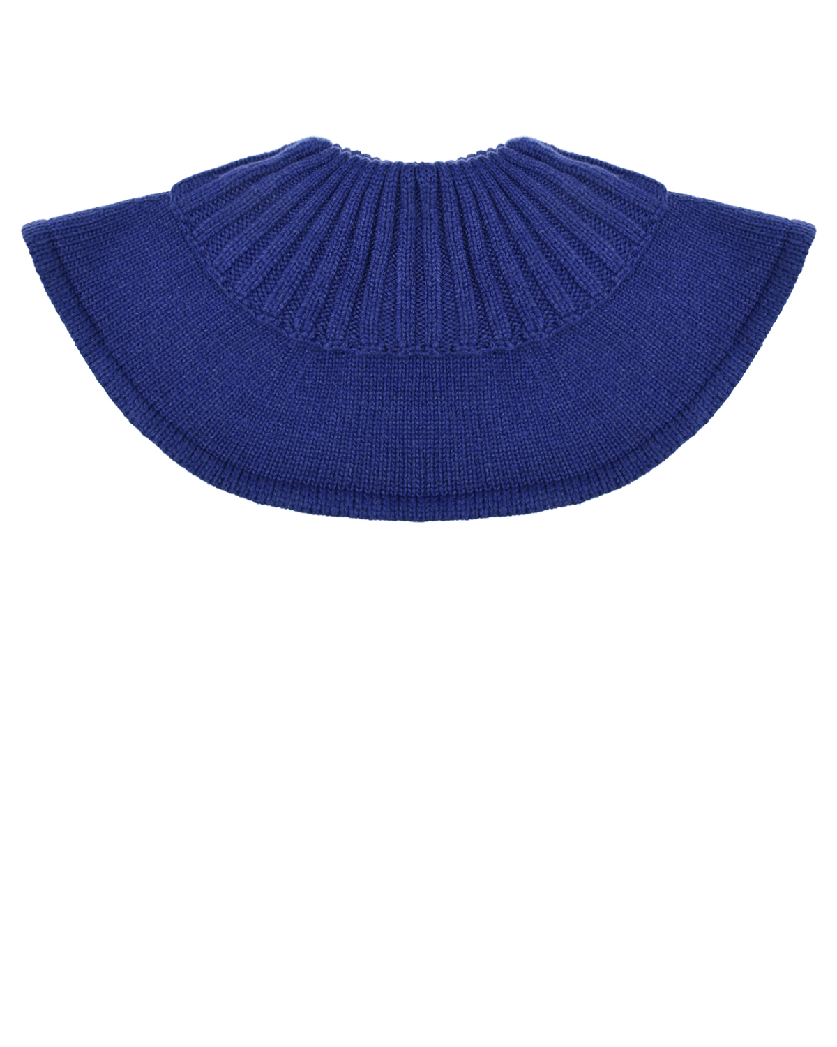 Синий вязаный шарф-горло Chobi детский, размер unica