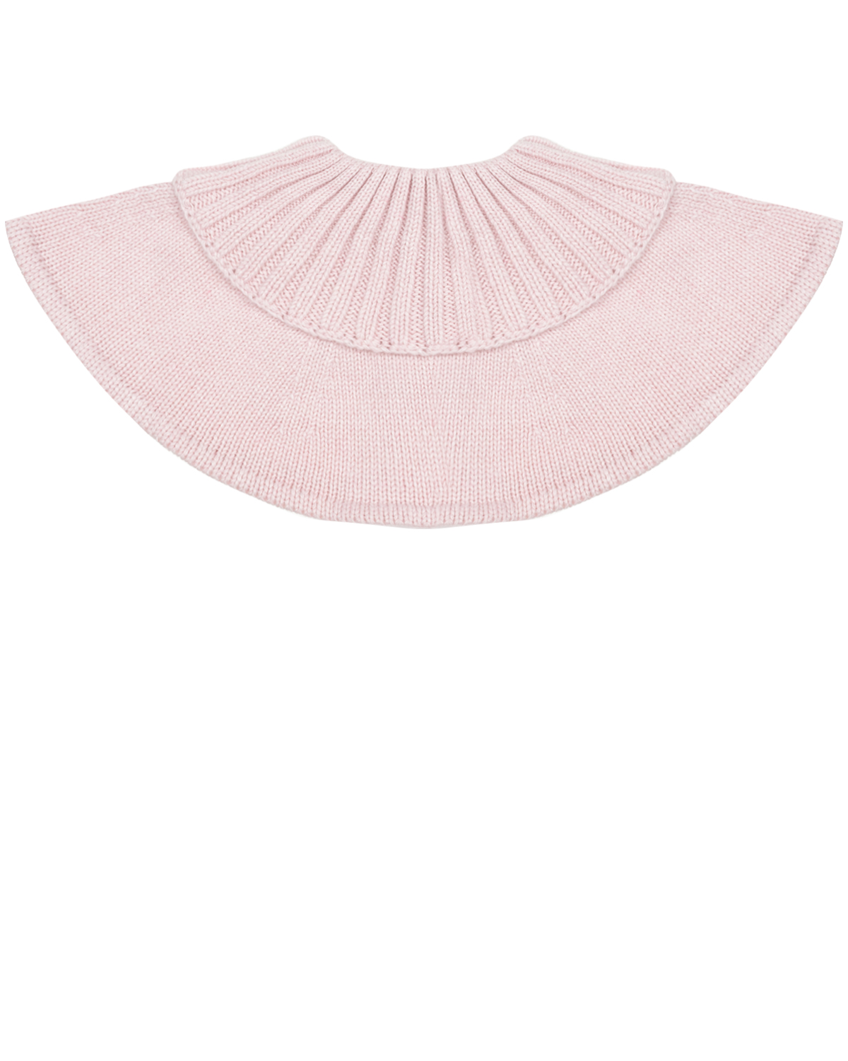 Розовый шарф-горло из кашемира Chobi детский, размер unica