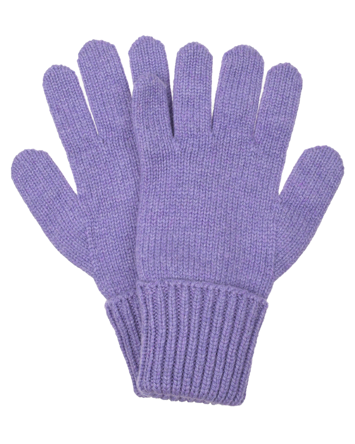 Сиреневые перчатки с отворотом Chobi детские, размер 5, цвет сиреневый