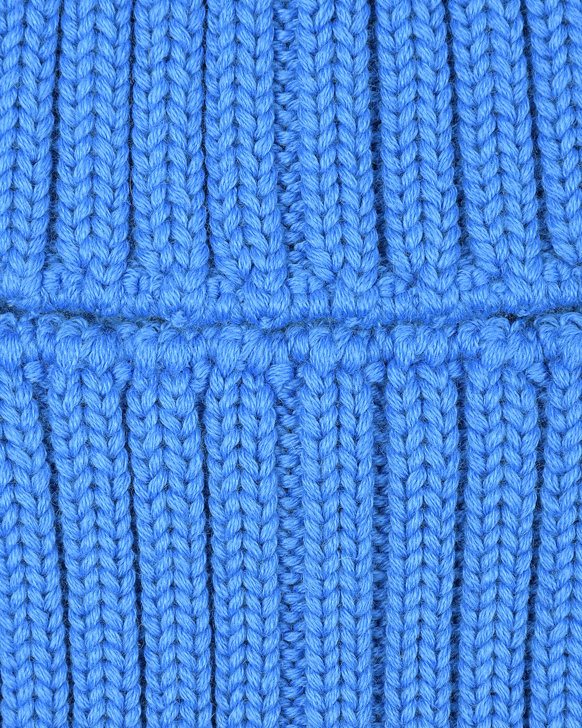 Голубая шапка-шлем из смесовой шерсти Chobi детская, размер 55, цвет голубой - фото 3