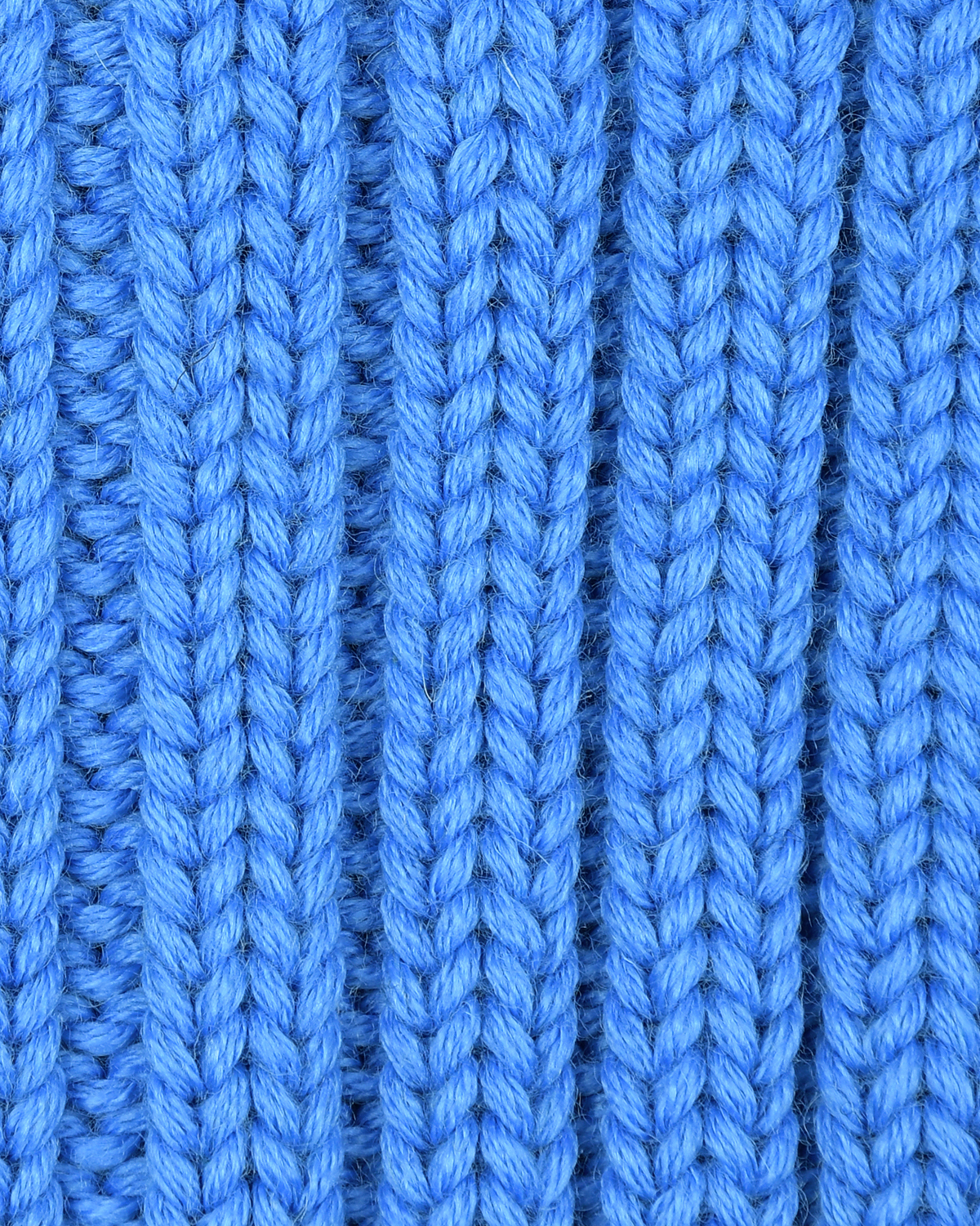 Голубая шапка-шлем из смесовой шерсти Chobi детская, размер 55, цвет голубой - фото 4