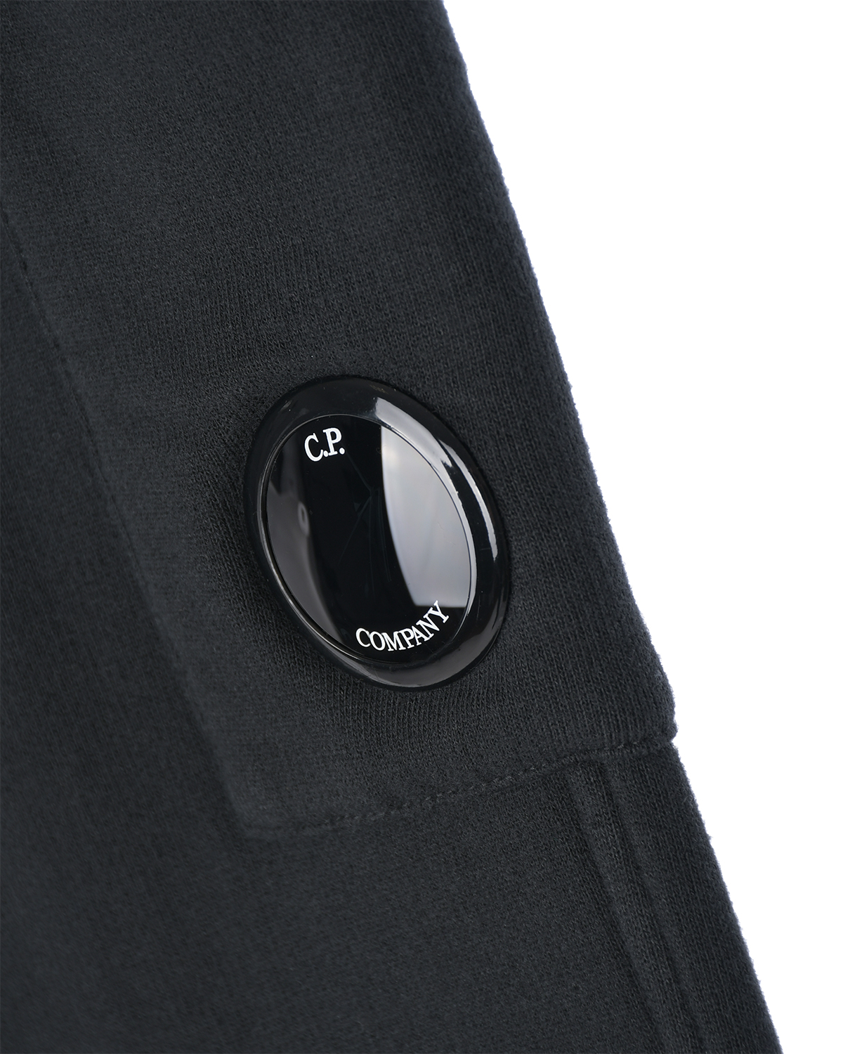 Черные спортивные брюки CP Company детские, размер 140, цвет черный - фото 3