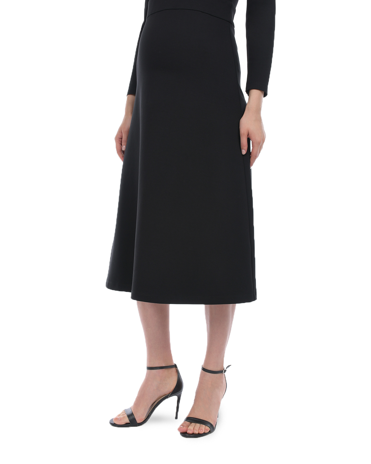 Черное платье с вырезом Dan Maralex, размер 42, цвет черный - фото 7