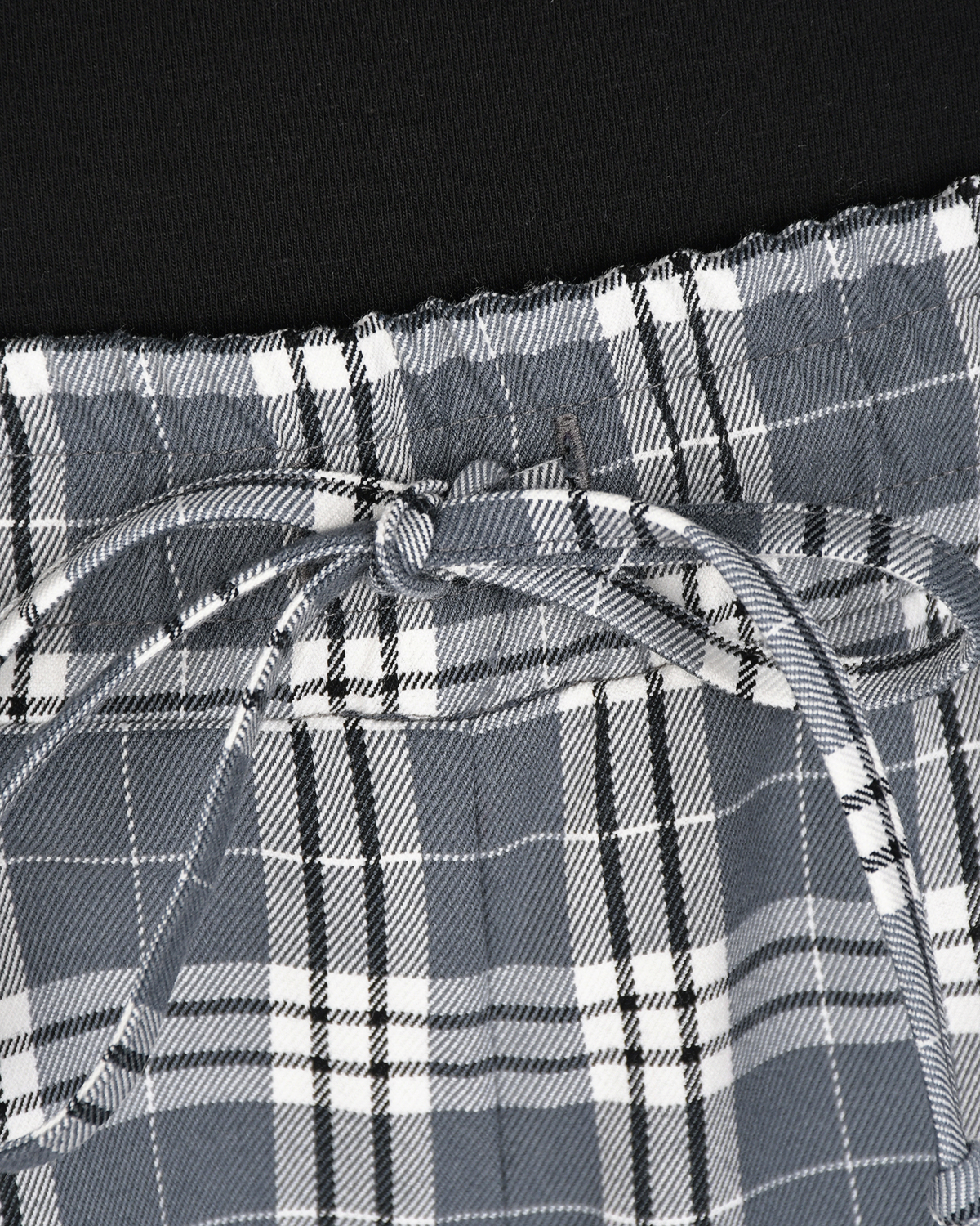Клетчатые шорты для беременных Dan Maralex, размер 42, цвет серый - фото 7