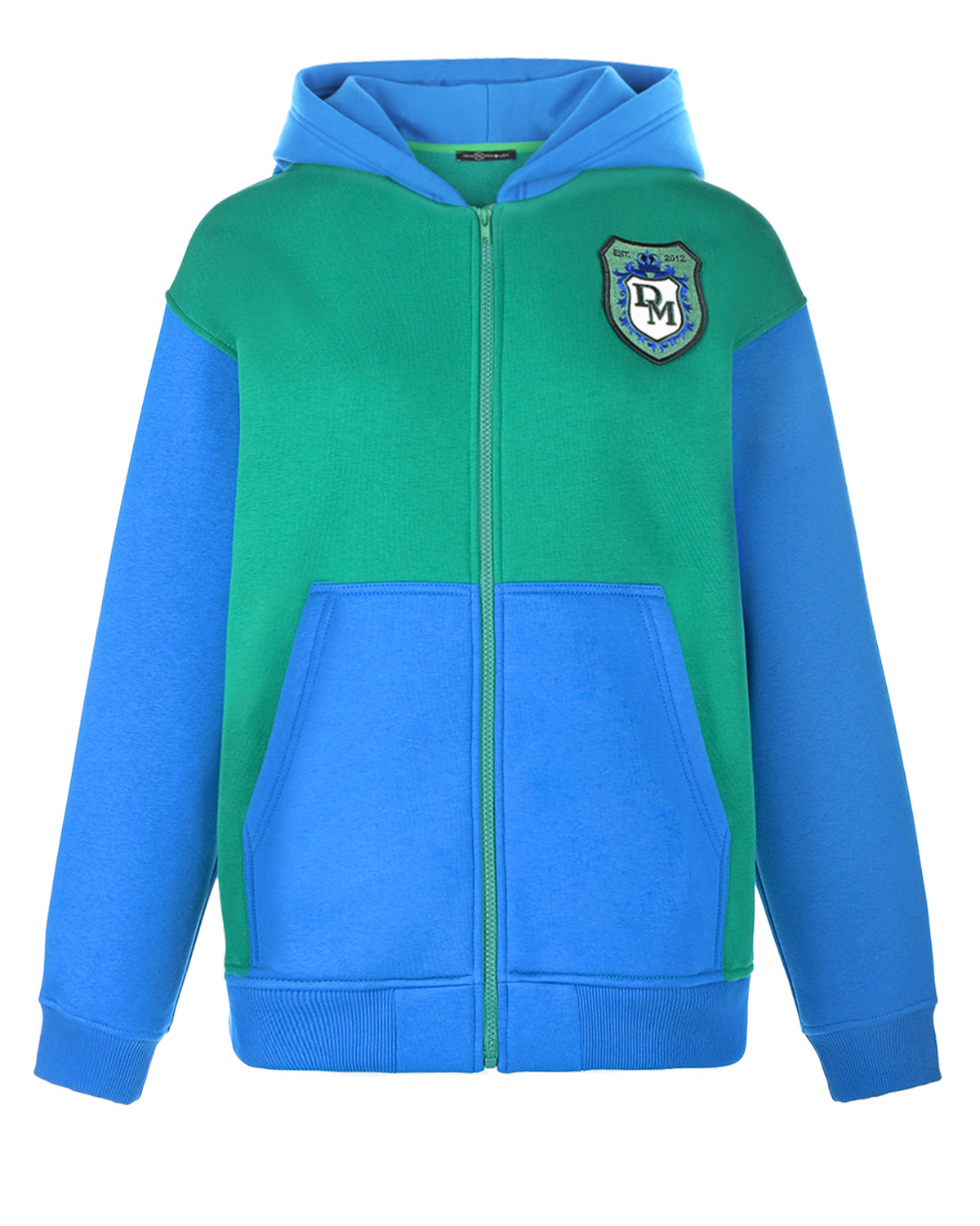 Спортивная куртка в стиле color block Dan Maralex, размер 42, цвет мультиколор - фото 1