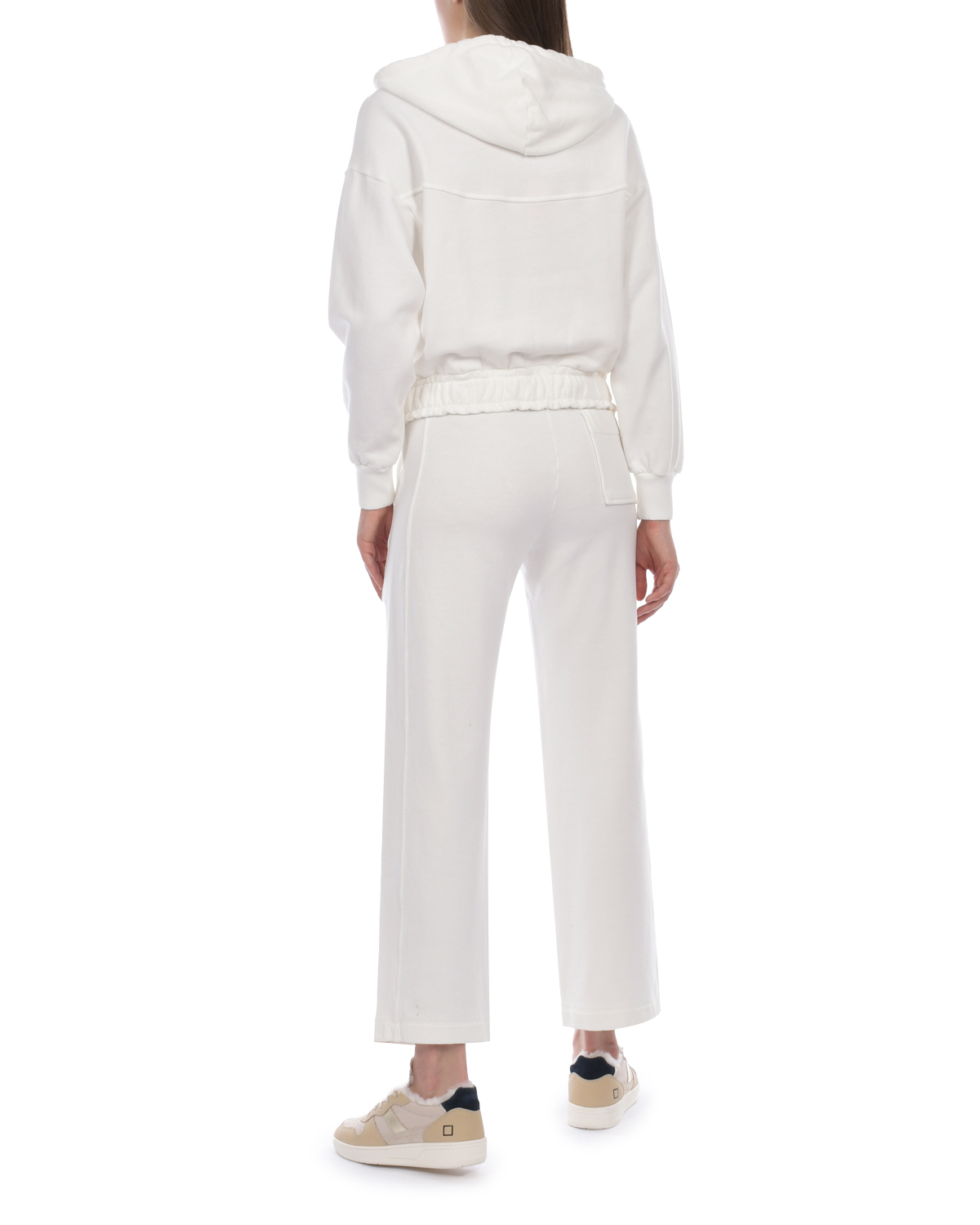 Белые спортивные брюки Deha, размер 42, цвет белый - фото 4