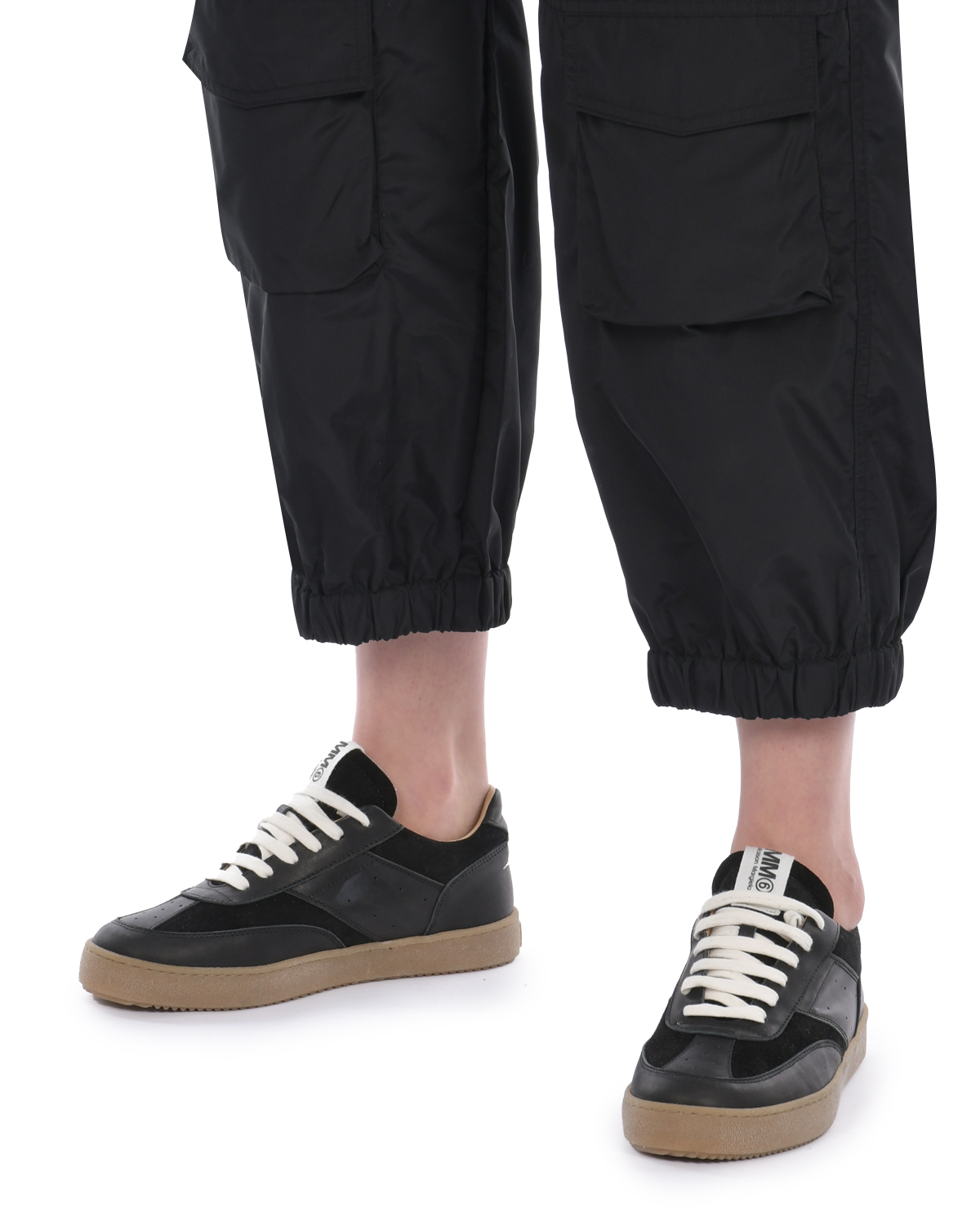 Черные джоггеры с накладными карманами Deha, размер 38, цвет черный - фото 7