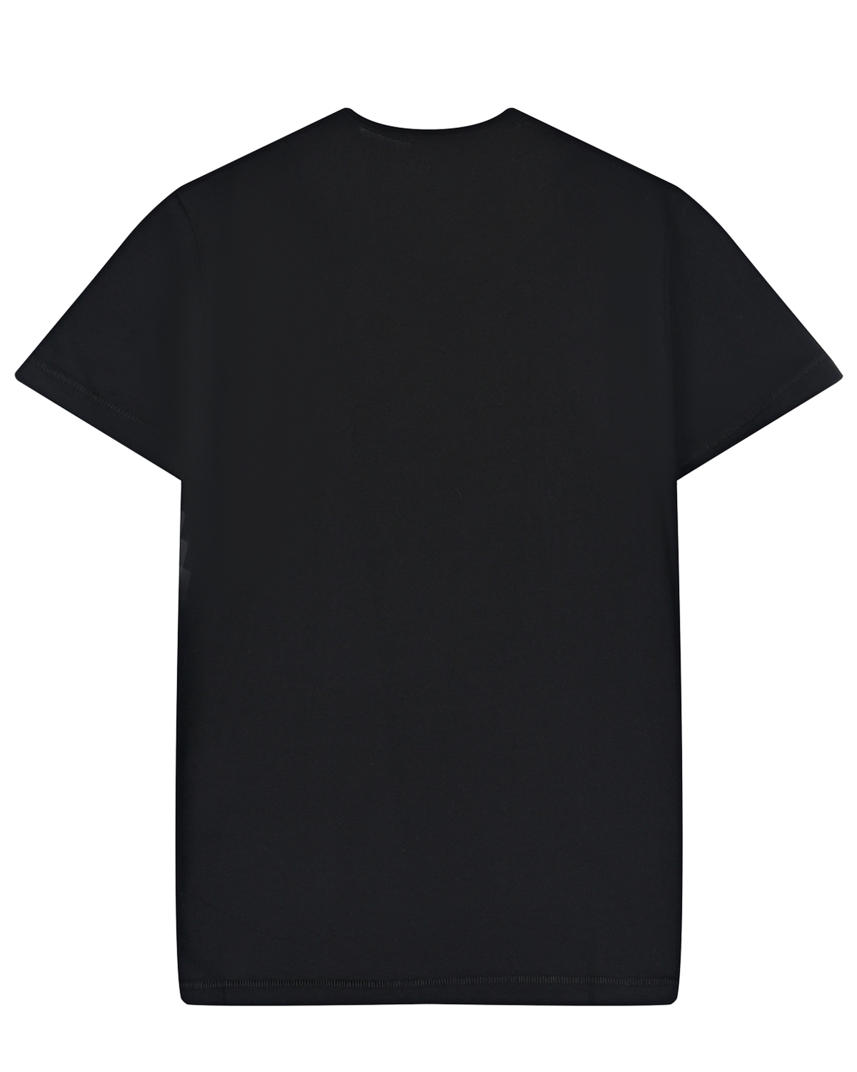 Черная футболка с двойным лого Diesel детская, размер 152, цвет черный - фото 2