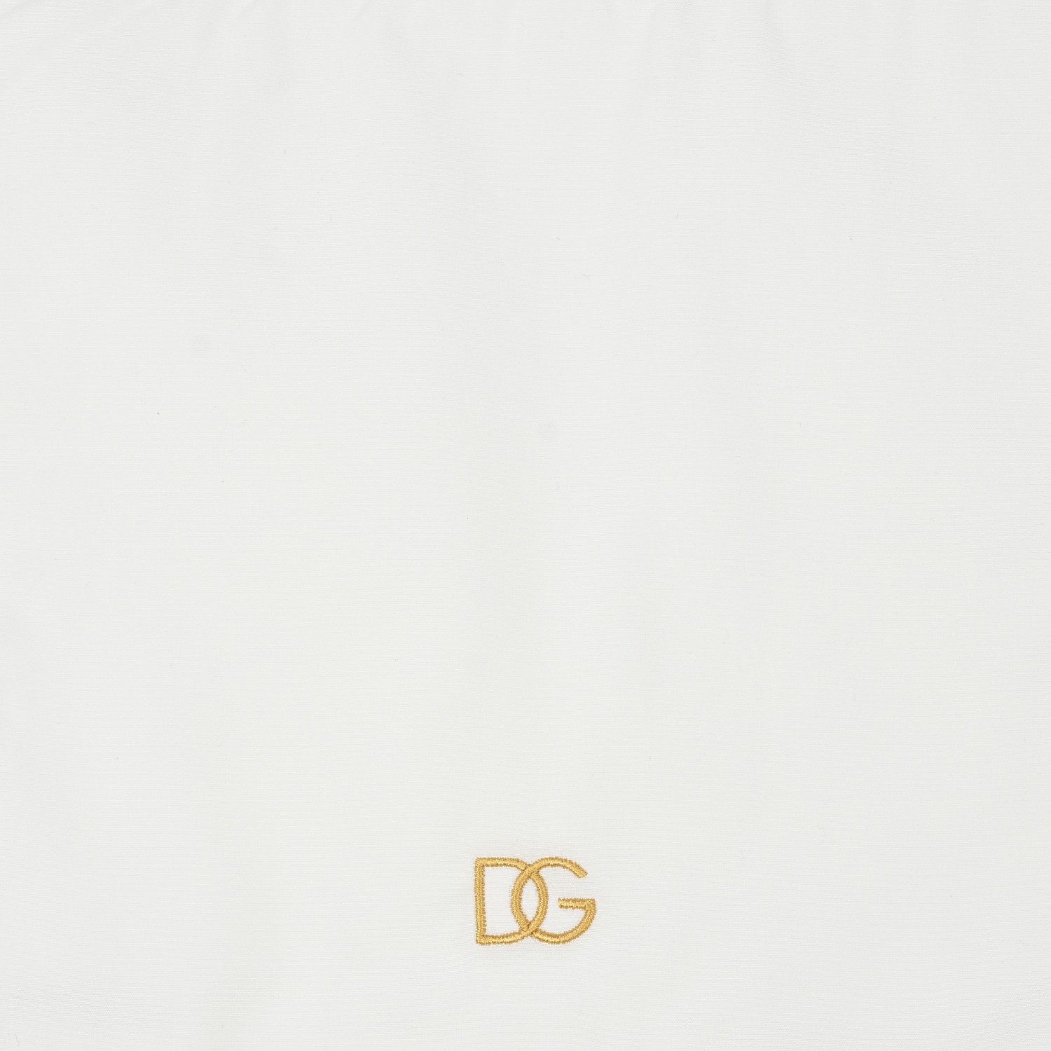 Кремовый плед с логотипом "DG", 80х80 см Dolce&Gabbana детский, размер unica - фото 3