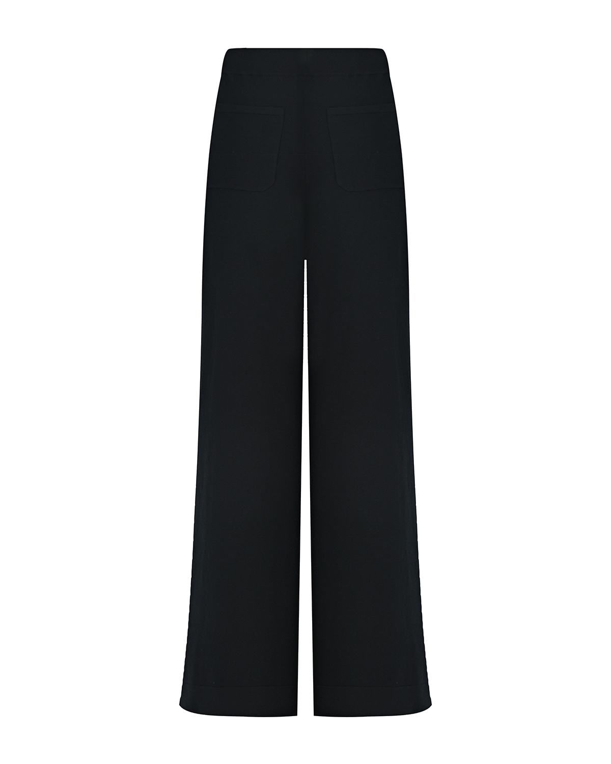 Черные трикотажные брюки-палаццо Dorothee Schumacher, размер 44, цвет черный - фото 5