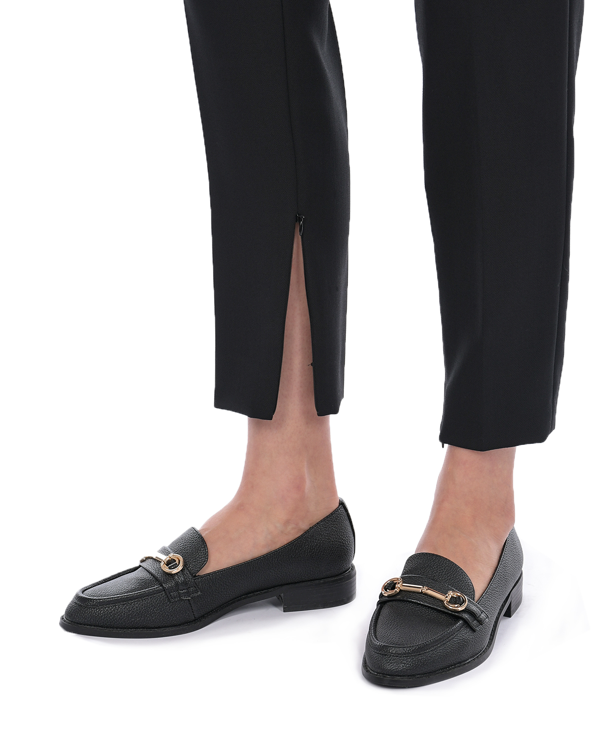 Зауженные черные брюки длиной 7/8 Dorothee Schumacher, размер 42, цвет черный Зауженные черные брюки длиной 7/8 Dorothee Schumacher - фото 10