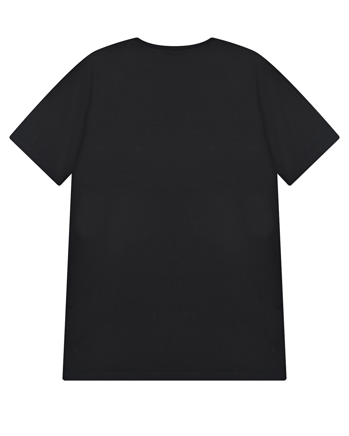 Черная футболка с белым лого Dsquared2 детская, размер 140, цвет черный - фото 2