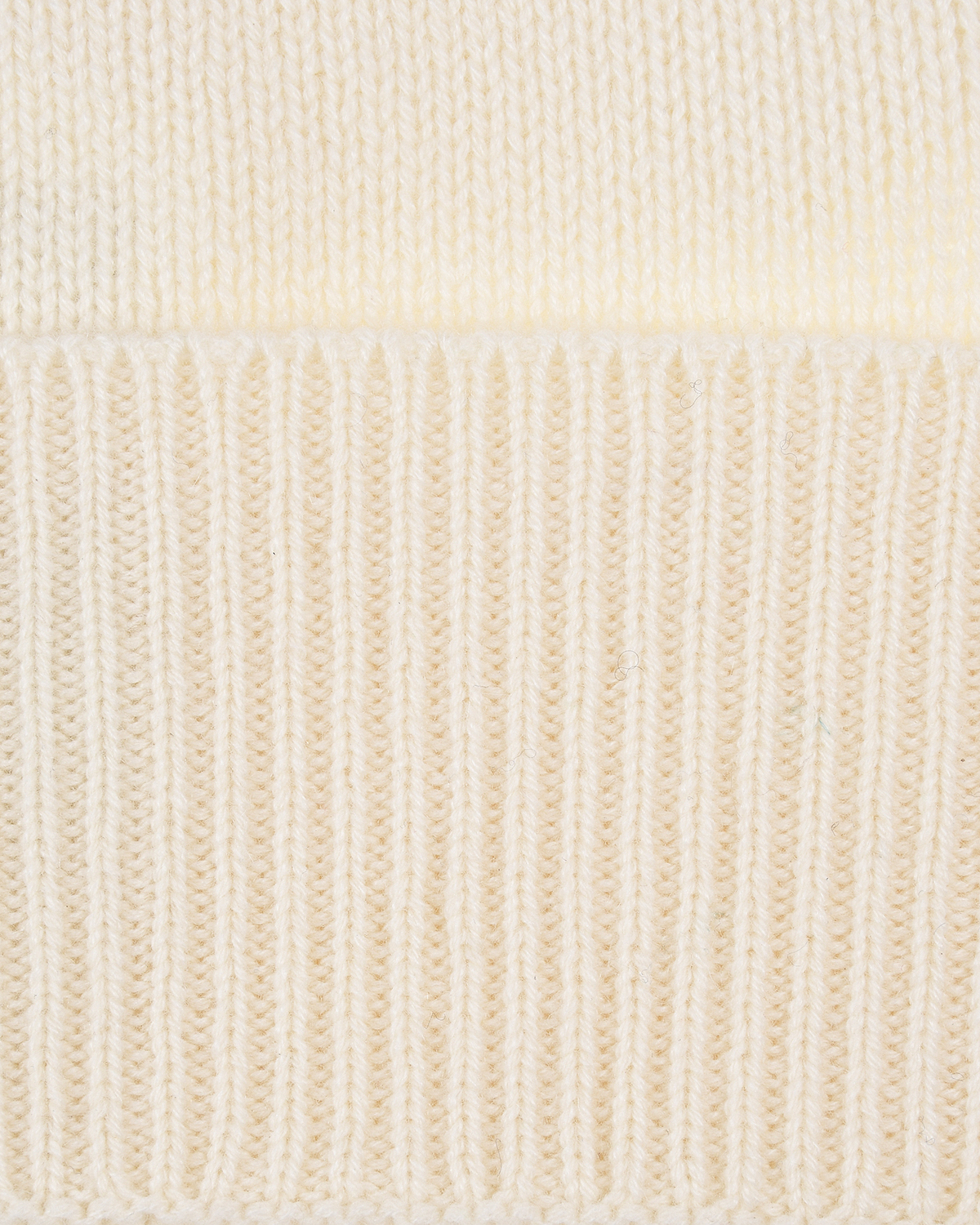 Шапка молочного цвета из кашемира FTC Cashmere, размер unica - фото 3