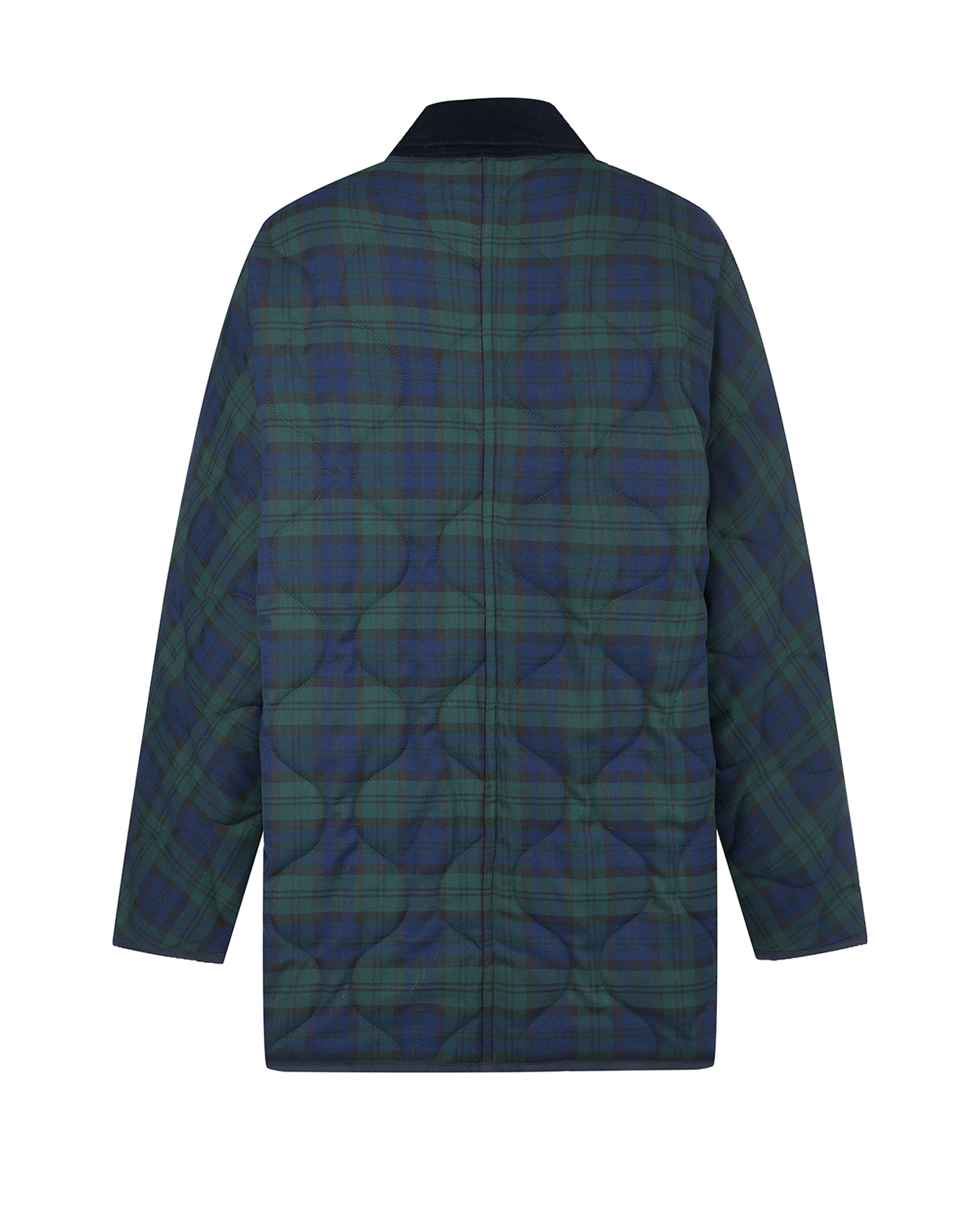 Темно-зеленая куртка в клетку Forte dei Marmi Couture, размер 38, цвет нет цвета - фото 5