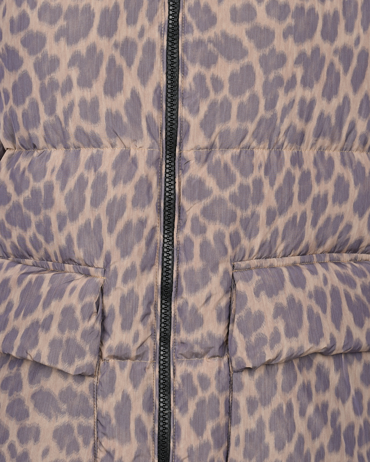 Пуховая куртка с леопардовым принтом Freedomday, размер 38, цвет бежевый - фото 8