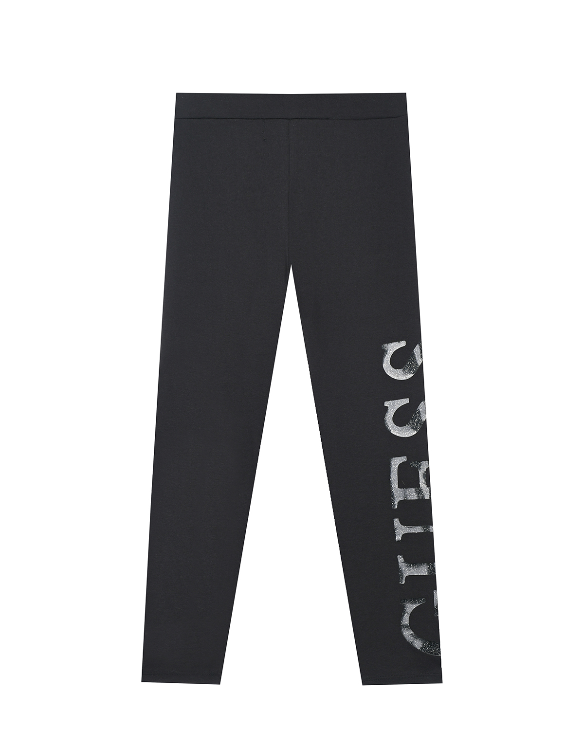 Черные брюки с лого Guess детские, размер 122, цвет черный
