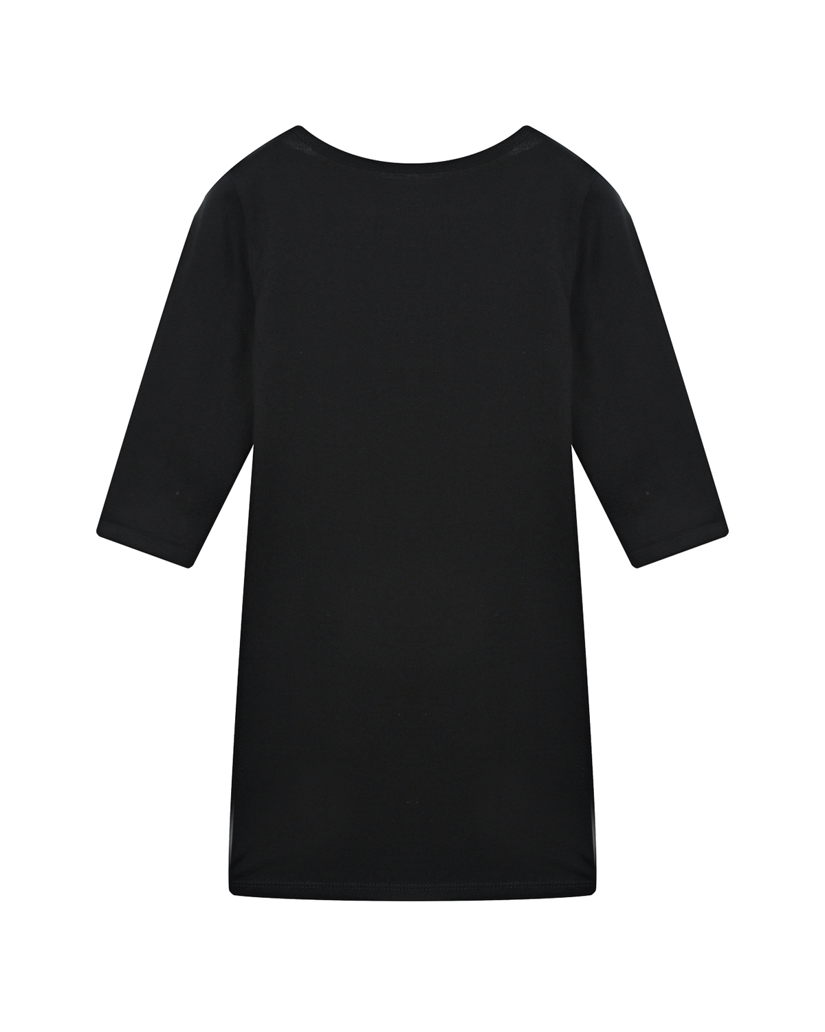 Черное платье с логотипом Guess детское, размер 92, цвет черный - фото 2
