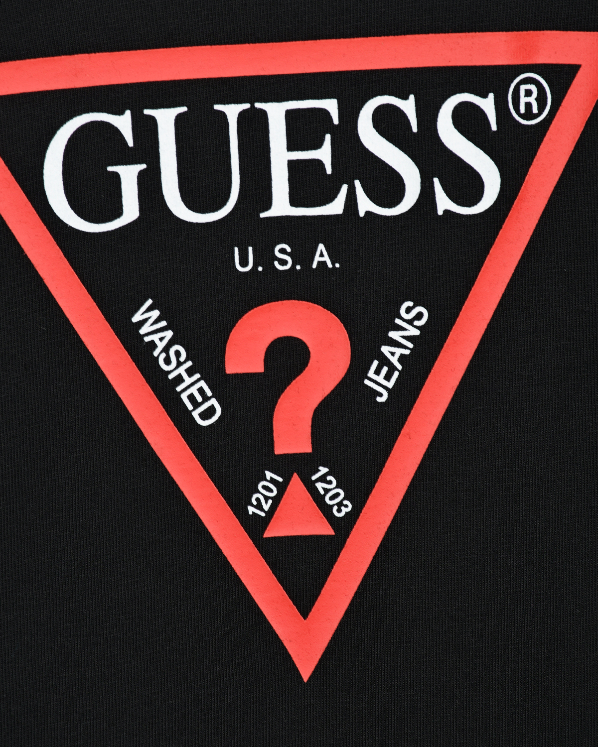 Черное платье с логотипом Guess детское, размер 92, цвет черный - фото 3