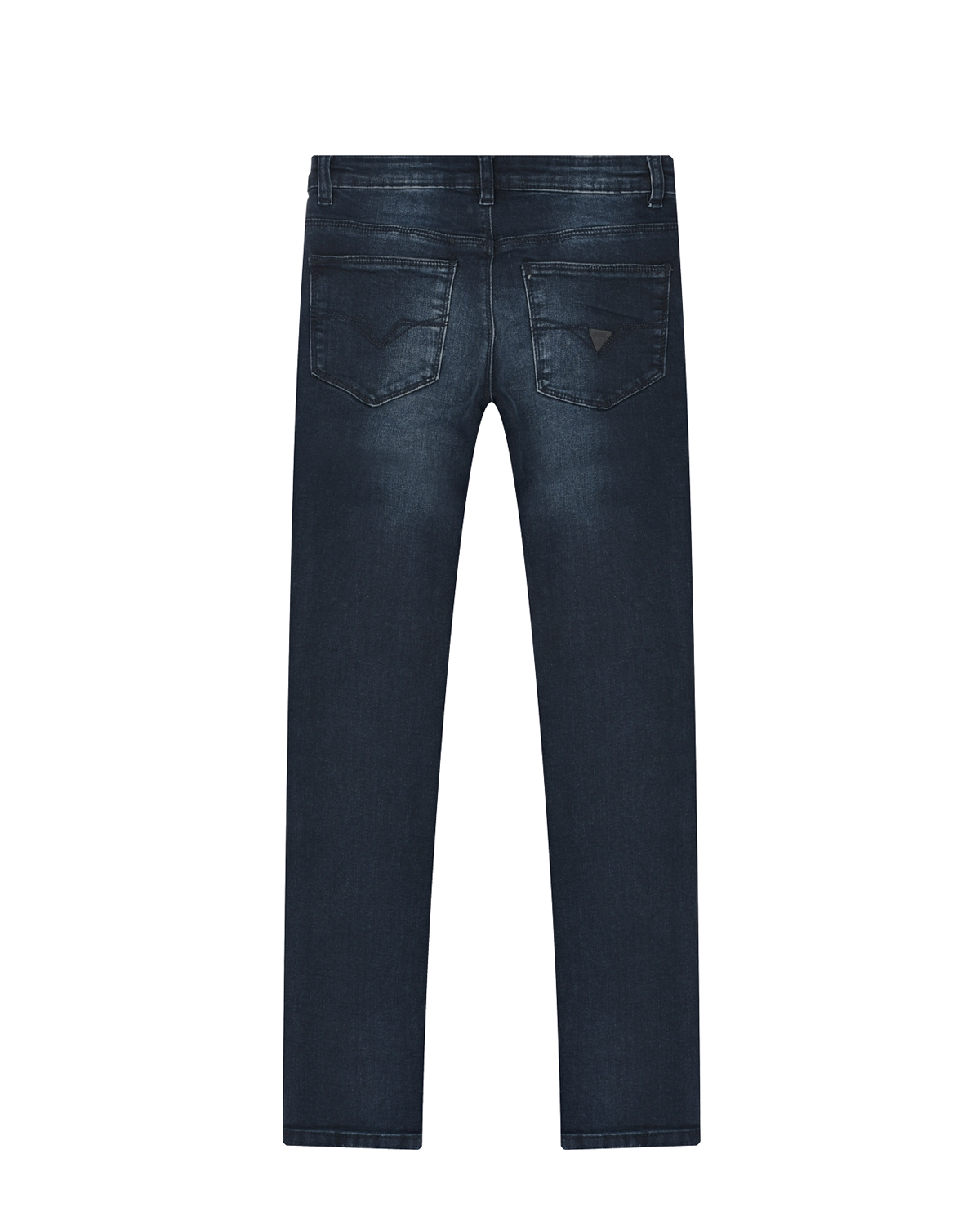 Темно-синие брюки джинсовые Guess детское, размер 152, цвет синий - фото 2