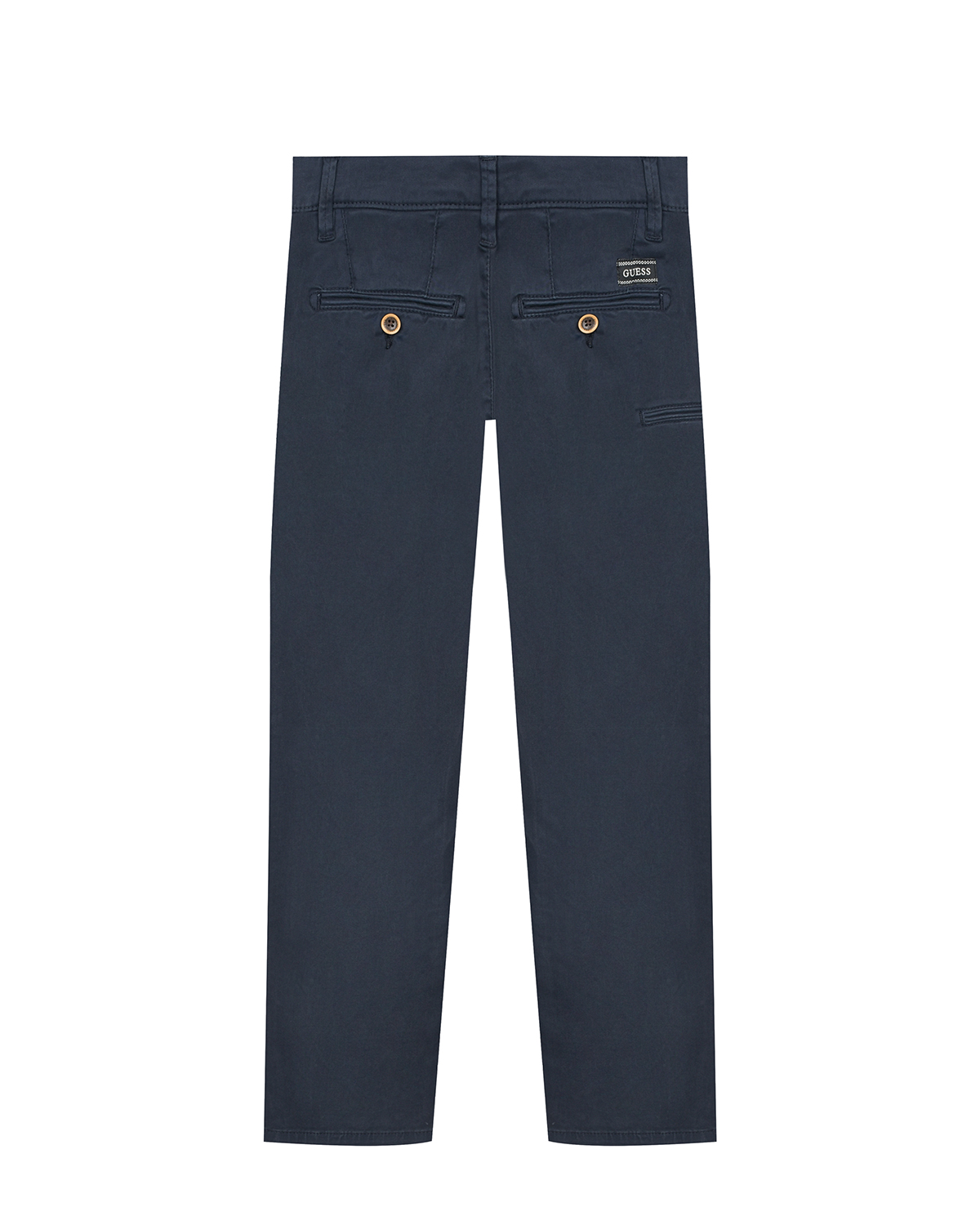 Темно-синие прямые джинсы Guess детское, размер 128, цвет синий - фото 2