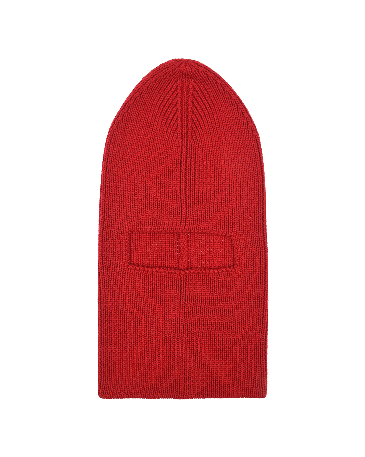 Красная шапка-шлем из шерсти Jan&Sofie детская, размер 57, цвет красный