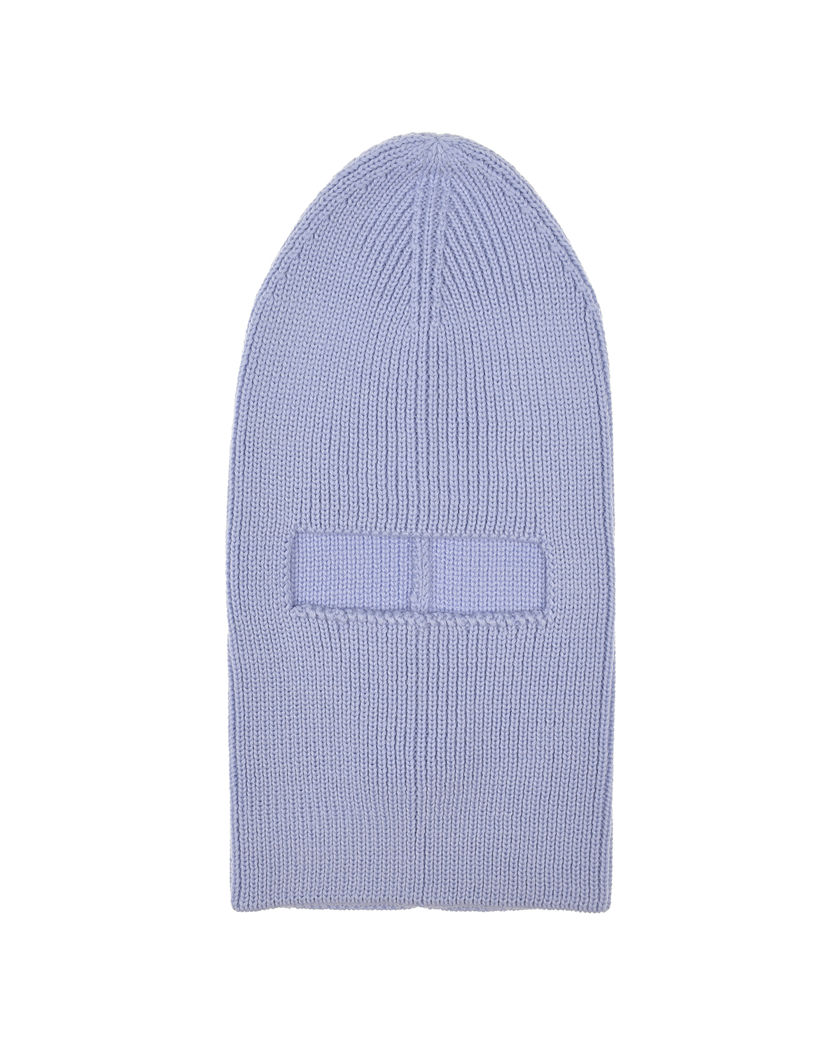 Лиловая шапка-шлем из шерсти Jan&Sofie детская, размер 57, цвет голубой