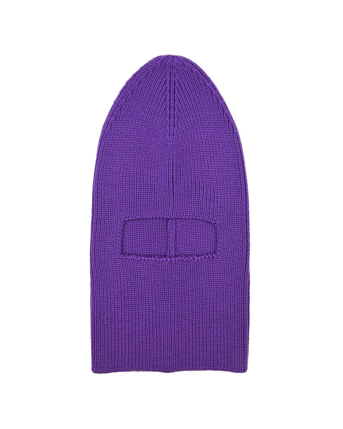 Фиолетовая шапка-шлем из шерсти Jan&Sofie детская, размер 57, цвет фиолетовый