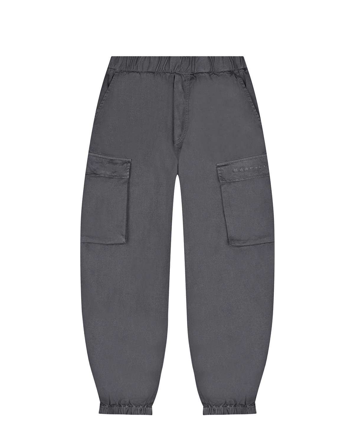 Черные брюки карго с эластичным поясом MM6 Maison Margiela детские, размер 152, цвет черный - фото 1