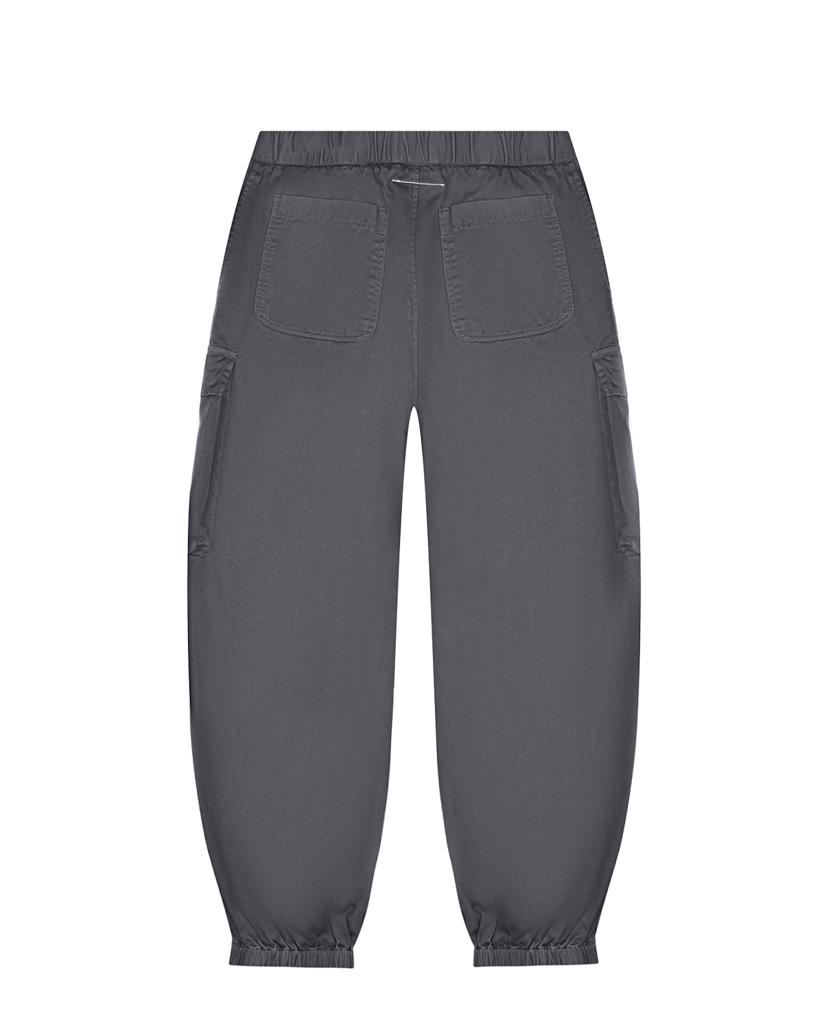 Черные брюки карго с эластичным поясом MM6 Maison Margiela детские, размер 152, цвет черный - фото 2