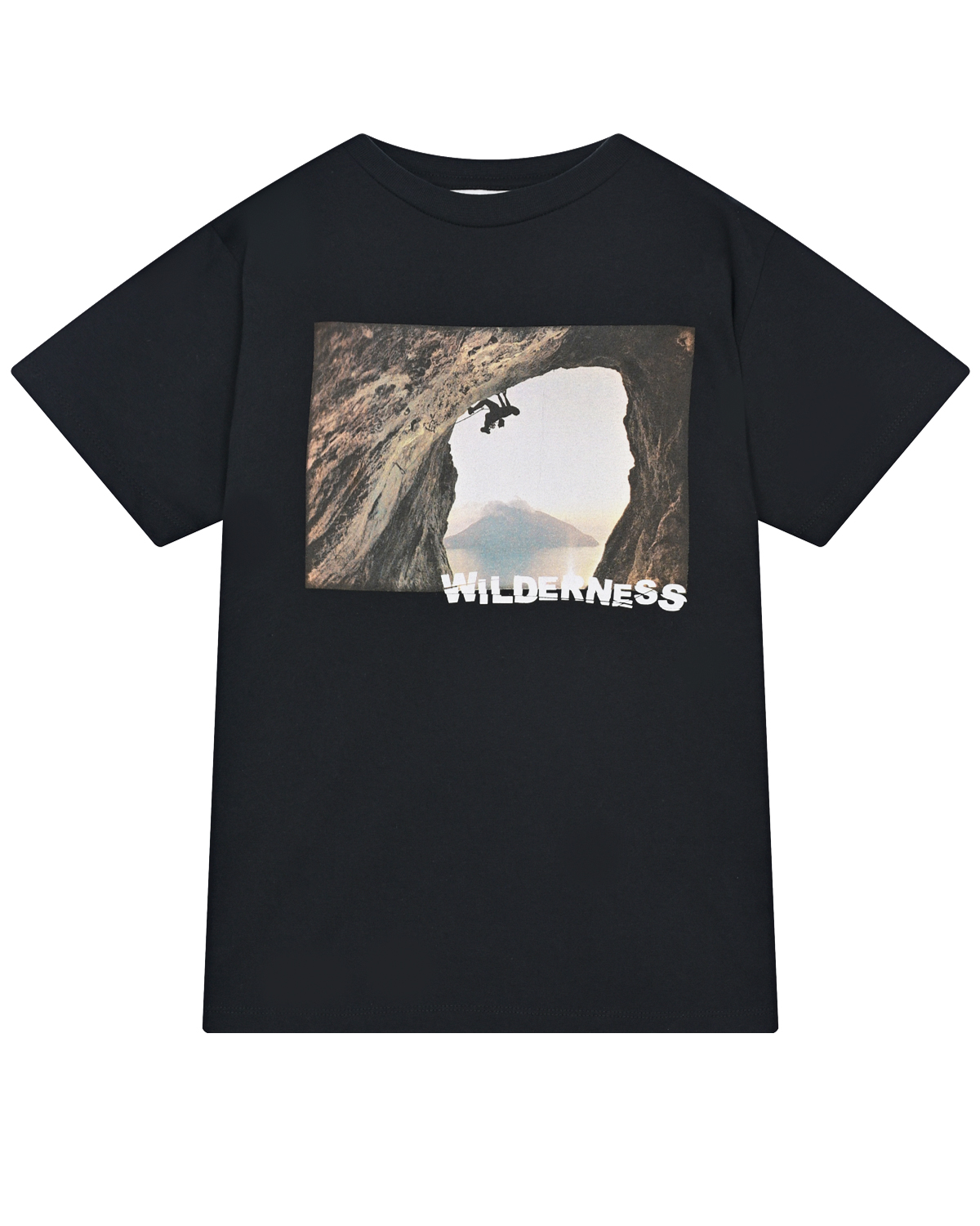 Черная футболка Riley Climbing Wild Molo детская