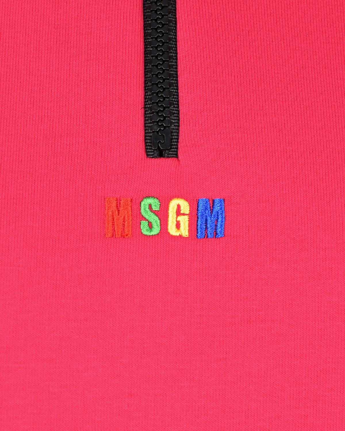 Свитшот цвета фуксии с рукавами-фонариками MSGM, размер 44 - фото 3