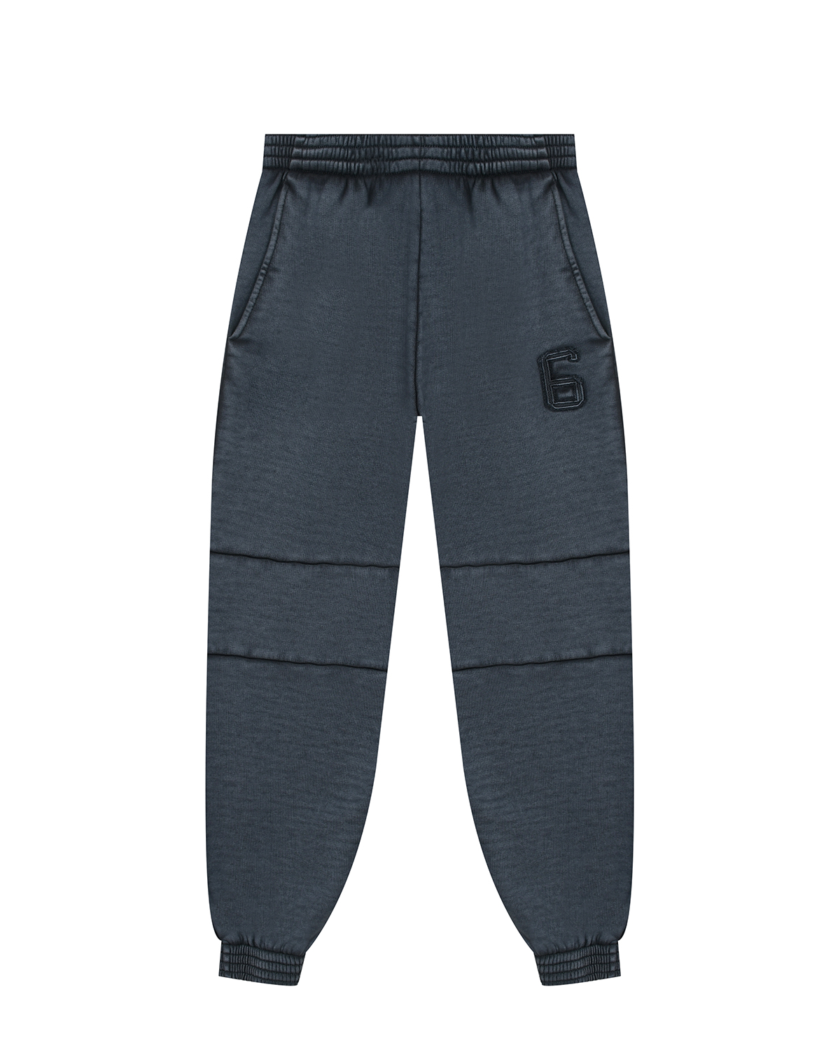 Спортивные брюки с нашивкой MM6 Maison Margiela детские, размер 140, цвет серый - фото 1