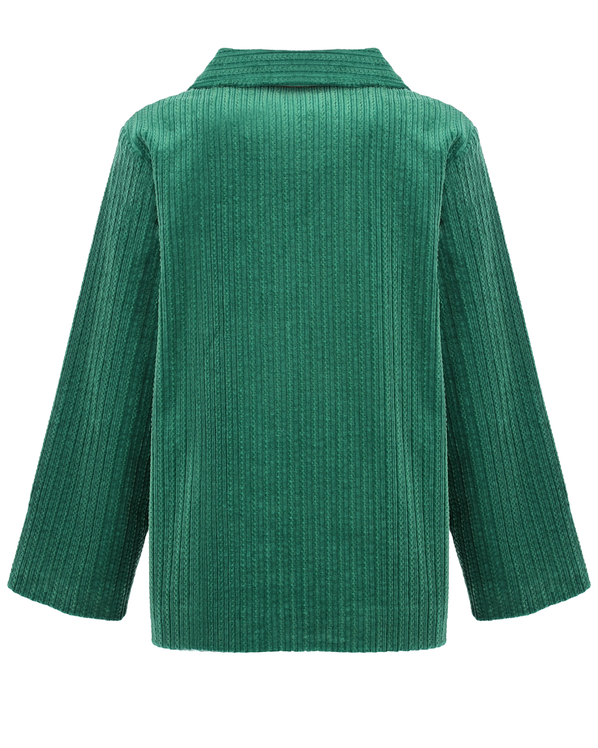 Зеленый пиджак с накладными карманами Mini Rodini детский, размер 104 - фото 2