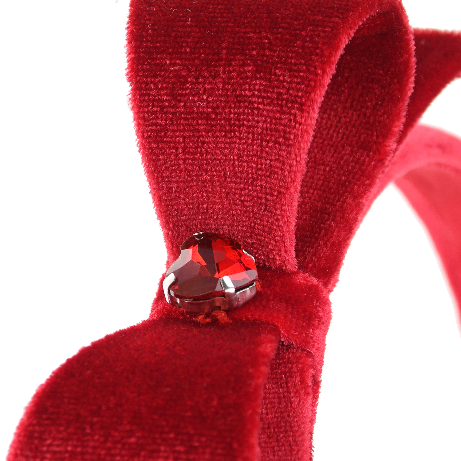 Красный ободок с бантом Monnalisa детский, размер unica - фото 2