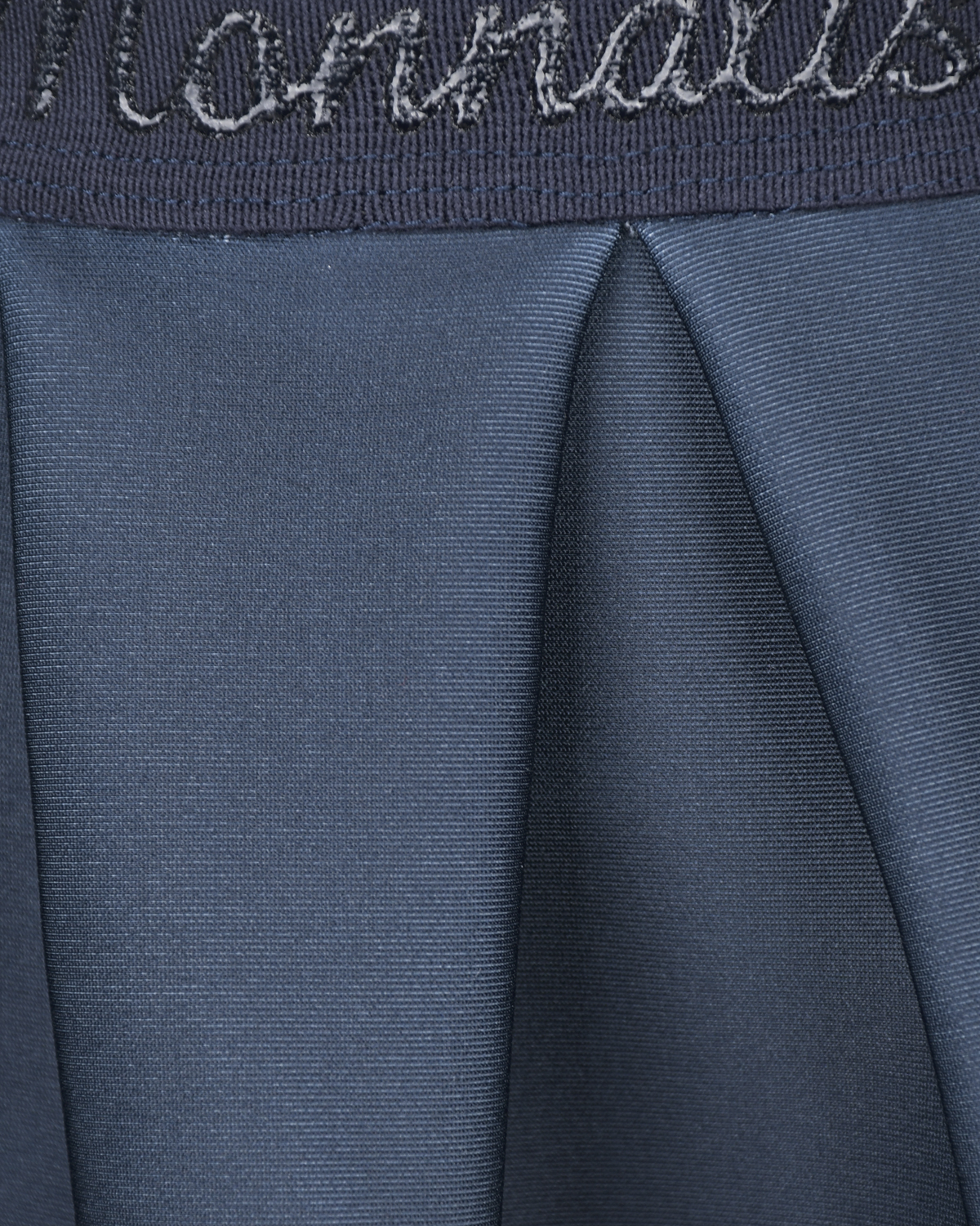 Темно-синяя юбка с принтом "медвежата" Monnalisa детское, размер 116, цвет синий - фото 3