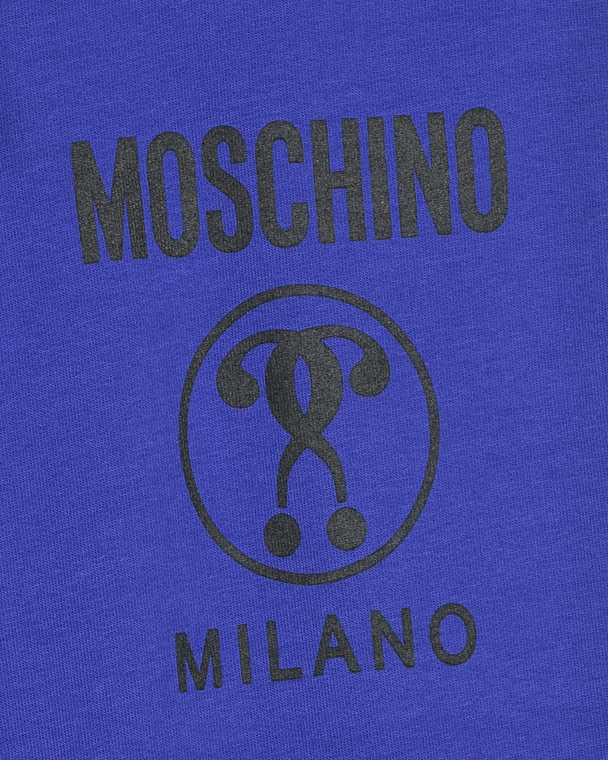 Спортивные брюки с черным лого Moschino детские, размер 140, цвет фиолетовый - фото 3