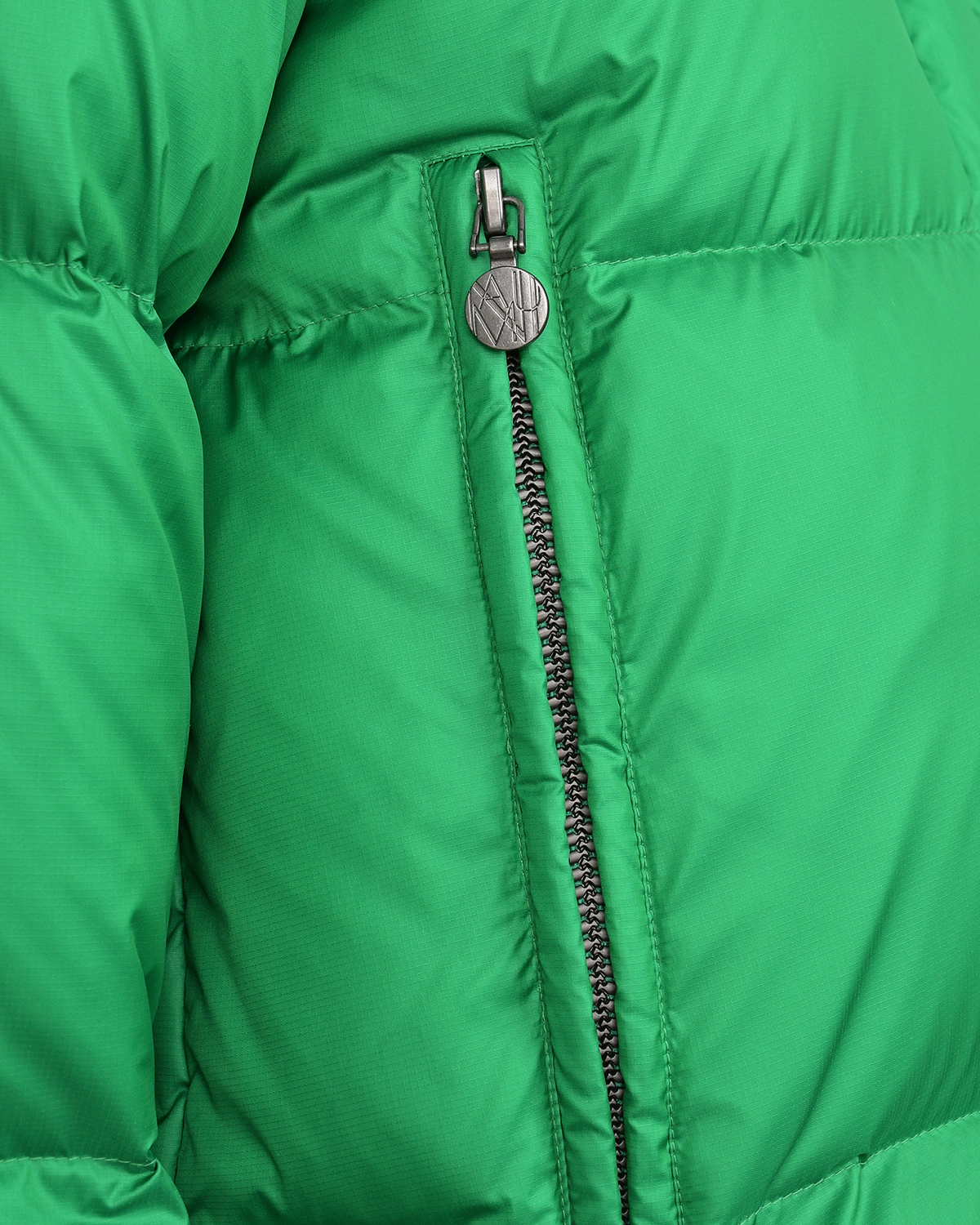 Короткая зеленая куртка с капюшоном Naumi, размер 36, цвет зеленый - фото 7