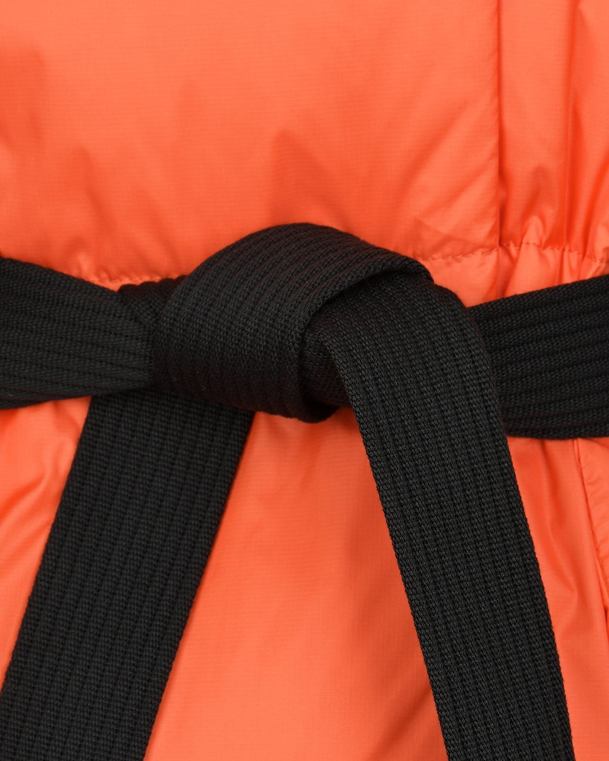 Оранжевая куртка с черным поясом Naumi, размер 36, цвет оранжевый - фото 11