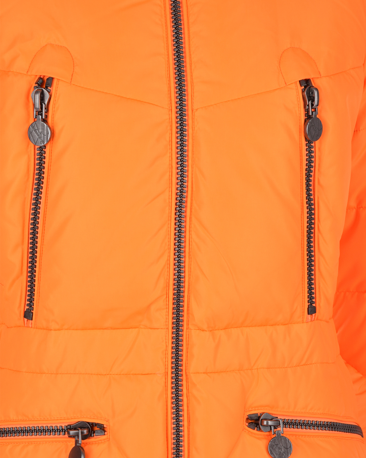 Оранжевая приталенная куртка Naumi, размер 40, цвет нет цвета - фото 7