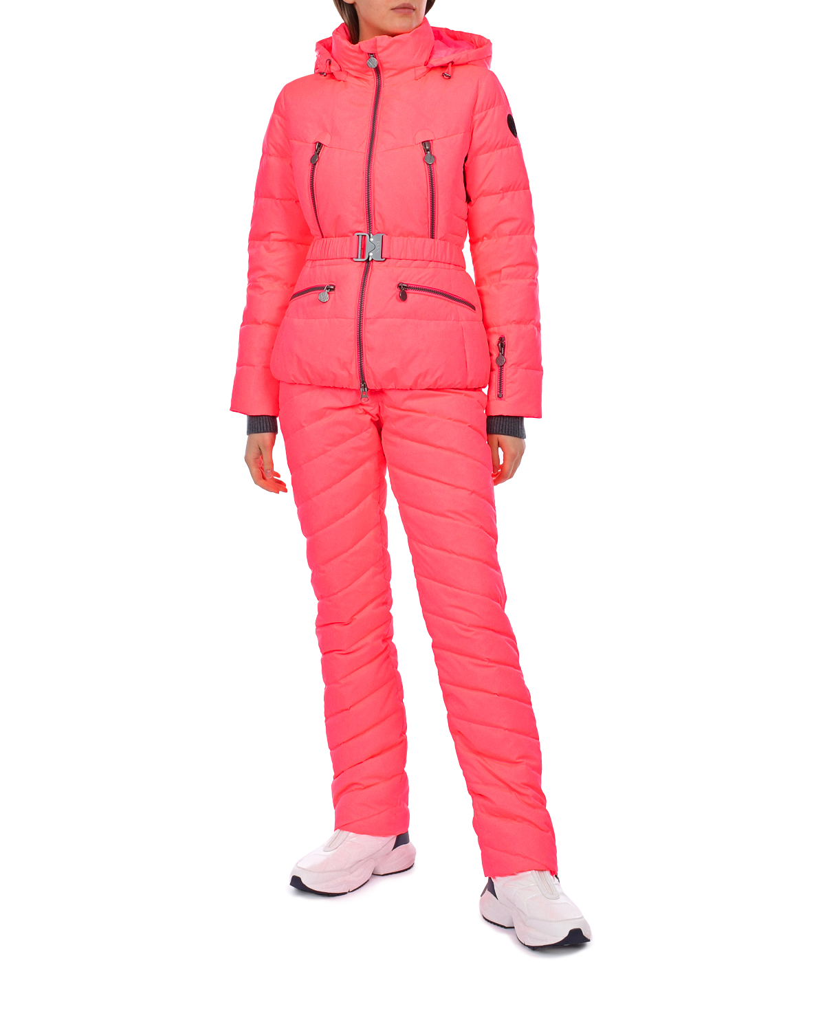 Розовая приталенная куртка Naumi, размер 40, цвет розовый - фото 2