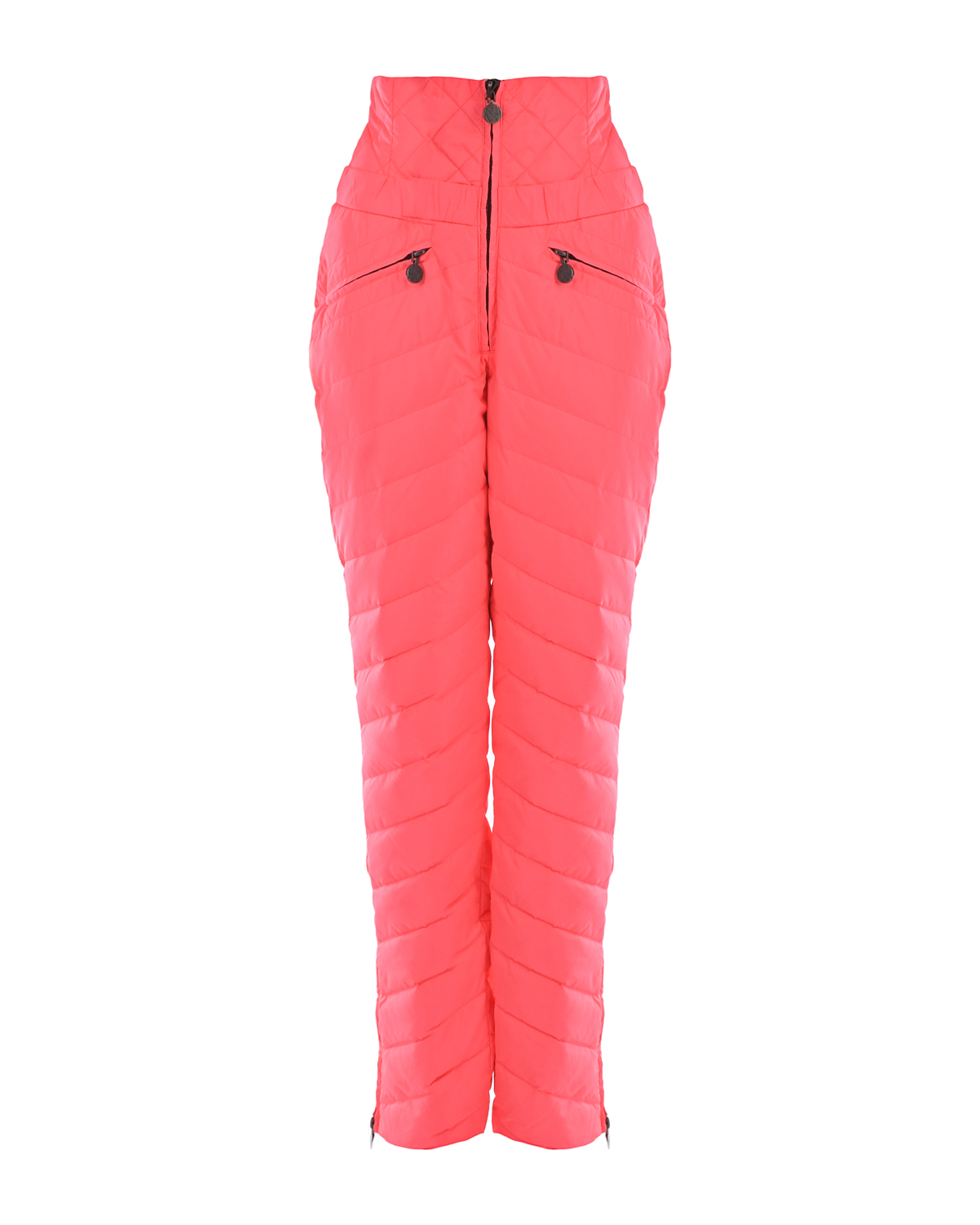 Стеганые брюки розового цвета Naumi, размер 40