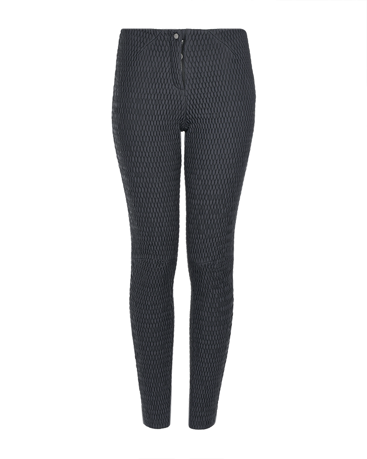 Черные стеганые брюки Naumi, размер 40, цвет черный - фото 1