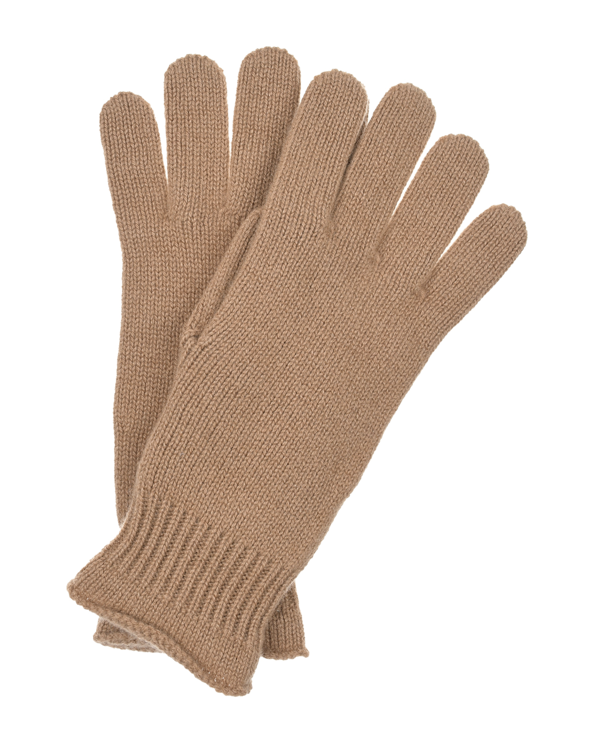 Коричневые кашемировые перчатки Panicale, размер unica, цвет коричневый