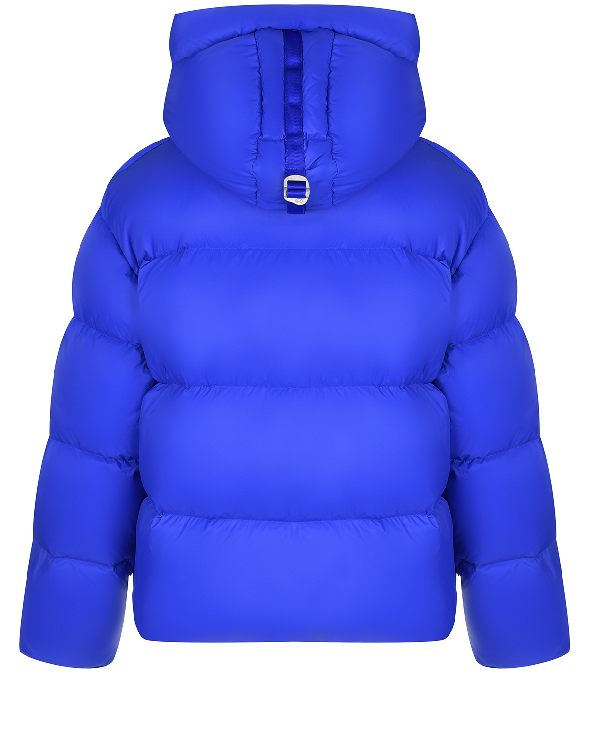 Синяя короткая куртка с капюшоном Parajumpers, размер 42, цвет синий - фото 2