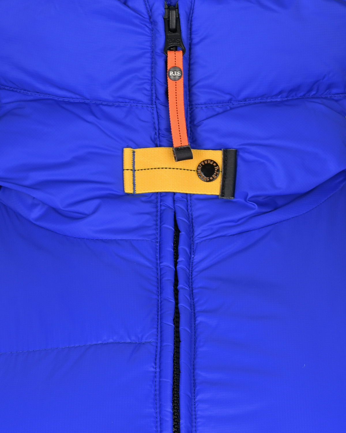 Синяя короткая куртка с капюшоном Parajumpers, размер 42, цвет синий - фото 3