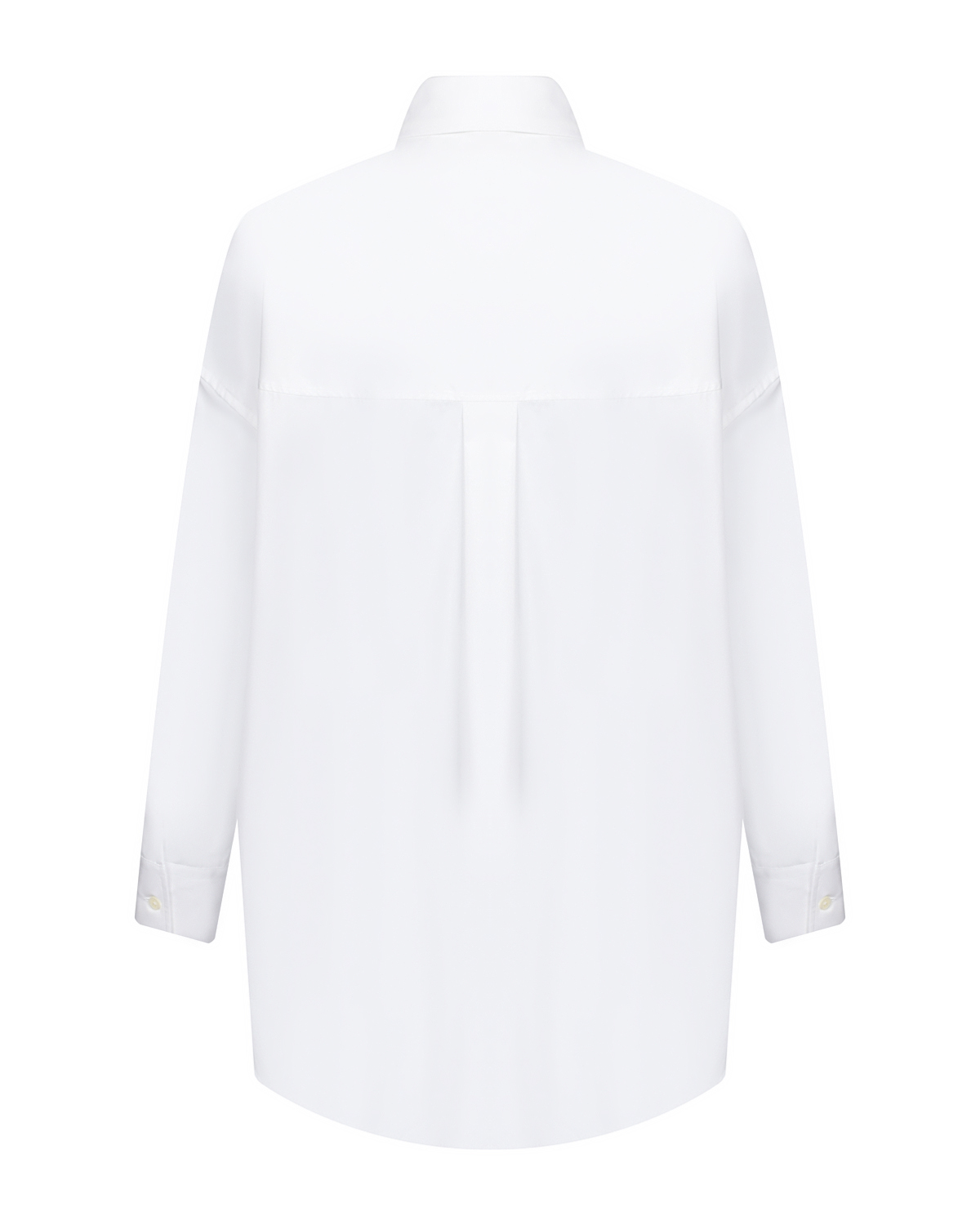Белая рубашка с длинными рукавами Parosh, размер 44, цвет белый - фото 5