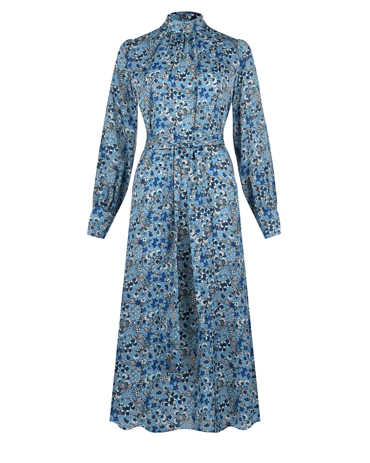 Голубое платье STELLA Pietro Brunelli, размер 40, цвет голубой - фото 1