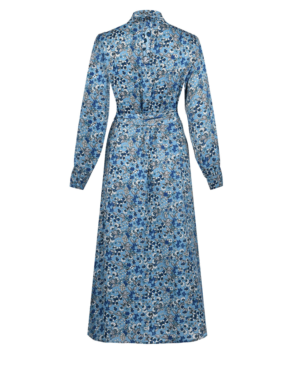 Голубое платье STELLA Pietro Brunelli, размер 40, цвет голубой - фото 8