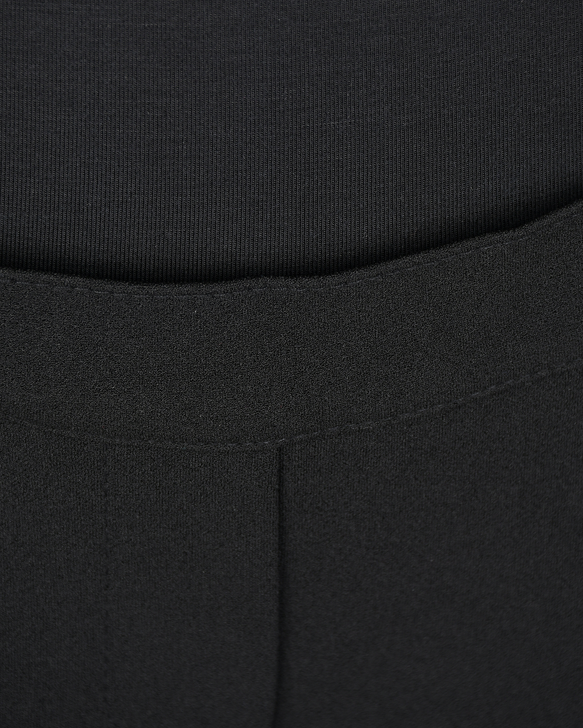 Прямые черные брюки для беременных Pietro Brunelli, размер 40, цвет черный - фото 9